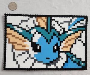 Vaporeon Pinball Perler